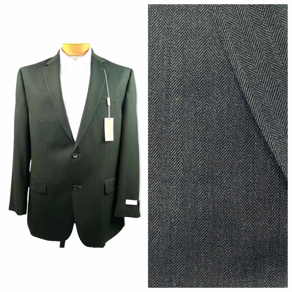 MICHAEL KORS Mens SZ 44 LONG NEW 2 Button Sport Coat Blazer Moderate Fit